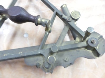 Lot 88 - A 19th century brass sextant, by Jesse Ramsden,...
