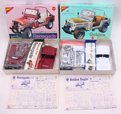 Lot 810 - Nichimo 1.20 scale, No.6 Jeep CJ-7 ‘Golden...