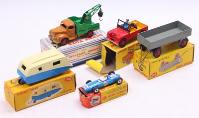 Lot 1259 - Dinky Toys group of 5 diecasts and attachments...