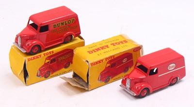 Lot 1211 - Dinky Toys group of 2 Trojan Vans to include:...