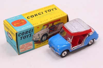 Lot 1382 - Corgi Toys No. 240 Ghia-Fiat 600 Jolly,...