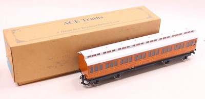 Lot 168 - Darstaed clerestory bogie coach all/3rd LNER...