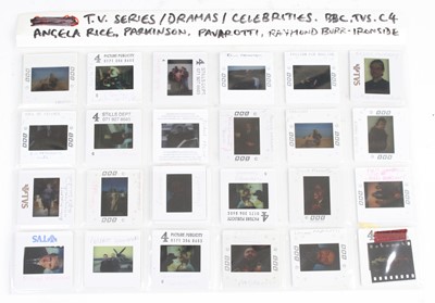 Lot 1473 - A collection of TV and film stills department...