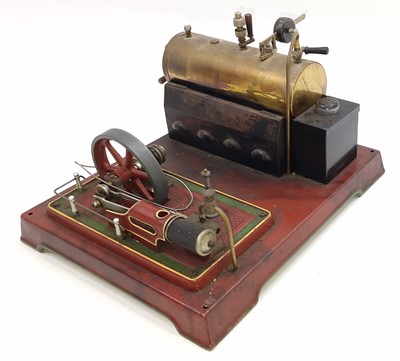 Lot 35 - Bing stationary steam plant, comprising a...