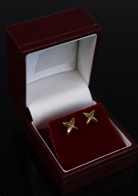 Lot 2275 - A pair of Tiffany & Co yellow metal Sirius...