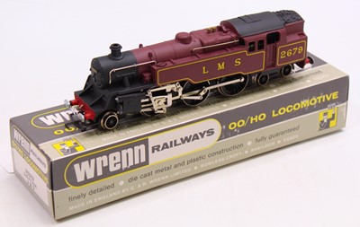 Lot 433 - W2219 Wrenn 00 gauge 2-6-4 tank loco, LMS...