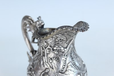 Lot 57 - Two Chinese silver export vessels, circa 1900...