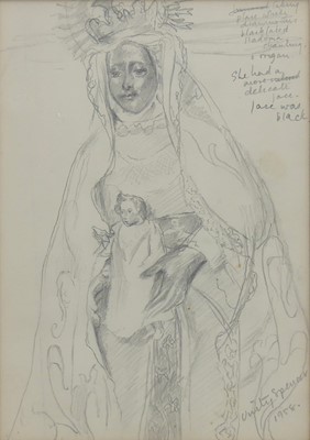 Lot 1078 - Unity Spencer (1930-2017) - Black Faced...