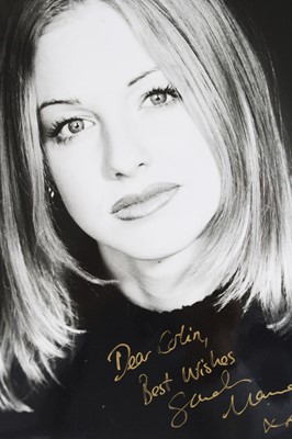 Lot 1478 - An album of promotional images many signed by...