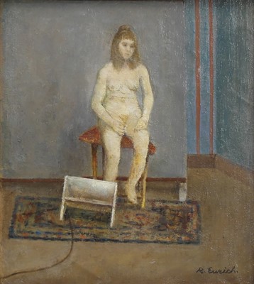 Lot 270 - Richard Eurich OBE RA (1903-1992) - The Model,...