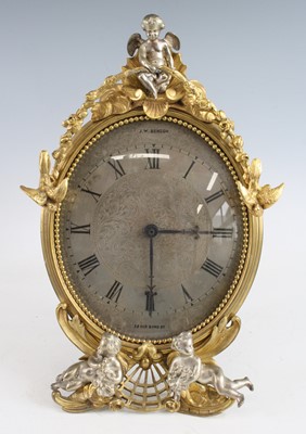 Lot 2478 - J.W. Benson of London - a late Victorian gilt...
