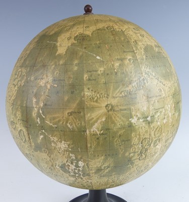 Lot 2401 - A rare 10" diameter USSR lunar globe, Moscow...