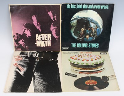 Lot 1084 - The Rolling Stones, a collection of five LP's...