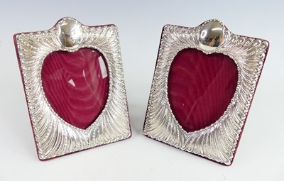 Lot 2126 - A matched pair of Circa 1900 silver mounted...