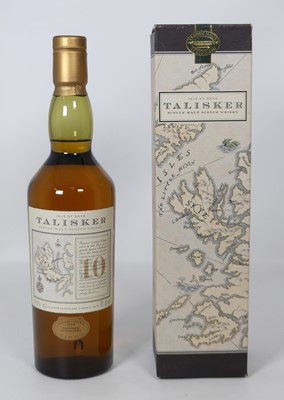 Lot 1428 - Talisker 10 year old Map Label single malt...
