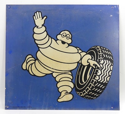 Lot 194 - A painted aluminium advertising sign for...