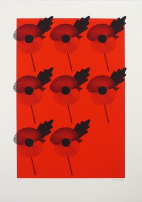 Lot 311 - Russell Marshall (b.1974) - Poppies (2014),...