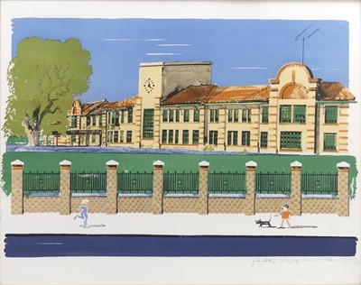 Lot 352 - Paul Hogarth OBE RA (1917-2001) - Chiswick Art...