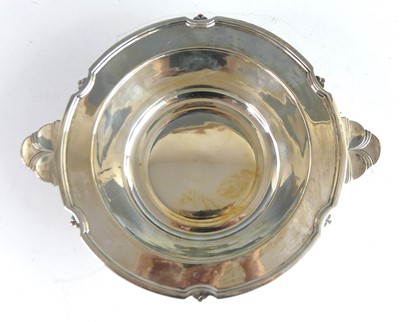 Lot 95 - An Art Deco silver twin handled serving bowl,...