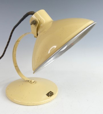Lot 156 - A mid-20th century cream painted aluminium...