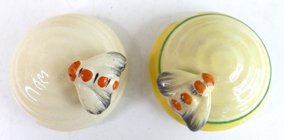 Lot 24 - Two 1930s Clarice Cliff Autumn Crocus pattern...