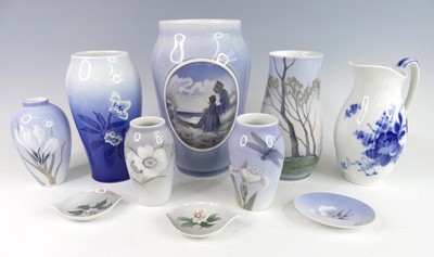 Lot 59 - A collection of Royal Copenhagen and Bing &...