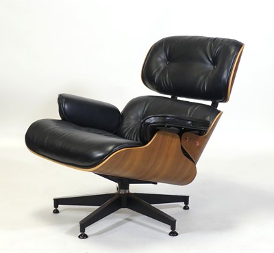 Lot 456 - After Charles & Ray Eames - a lounge chair...