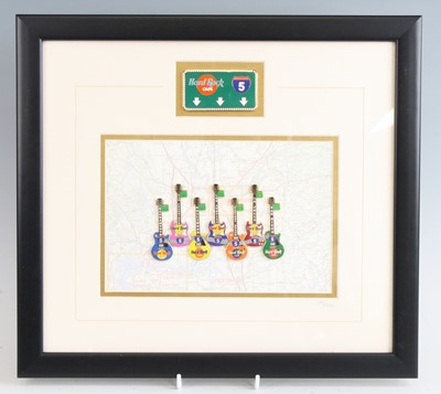 Lot 1282 - A Hard Rock Cafe presentation in the form of...