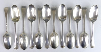 Lot 2153 - A set of twelve mid-18th century English...