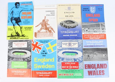 Lot 1557 - A collection of England Schools' International...