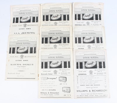 Lot 1569 - Luton Town F.C., a large collection of...