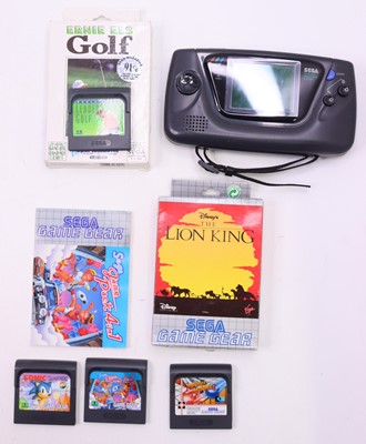 Lot 2028 - Sega Game Gear Group, 2 loose consoles and a...