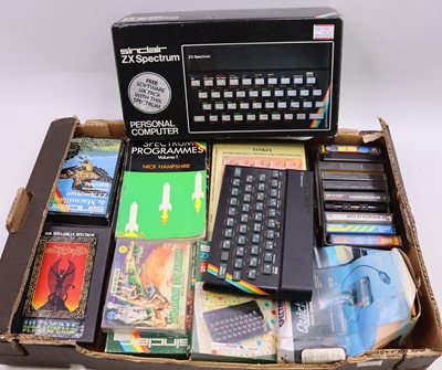 Lot 2035 - Collection of ZX Spectrum Consoles and...