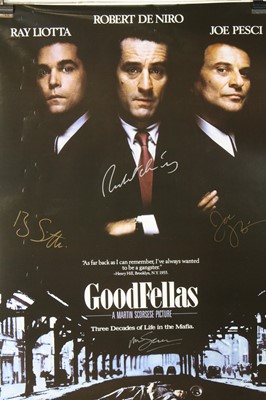 Lot 1486 - Goodfellas, 1990 one sheet film poster for the...