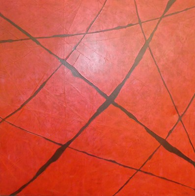 Lot 1018 - Jane Grisewood - untitled, acrylic on canvas,...