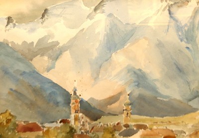 Lot 1063 - A collection of amateur watercolours to...