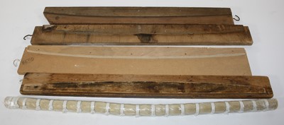 Lot 1395 - A collection of violin making components to...