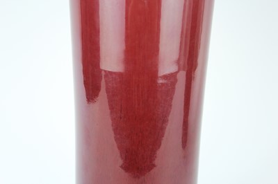 Lot 87 - A pair of Chinese Langyao-type cylindrical...