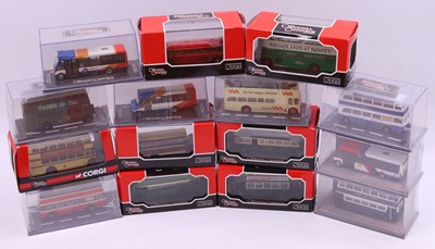 Lot 852 - Collection of 15 Corgi Original Omnibus 1/76th...