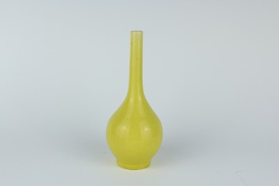 Lot 79 - A group of six Chinese monochrome bottle vases,...