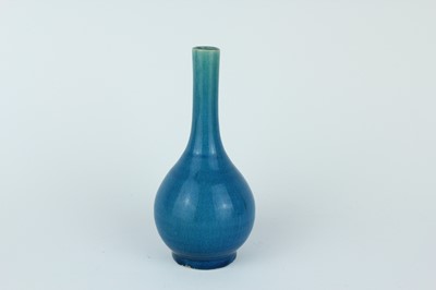 Lot 79 - A group of six Chinese monochrome bottle vases,...