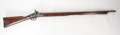 Lot 552 - A 19th century Indian percussion (flintlock...