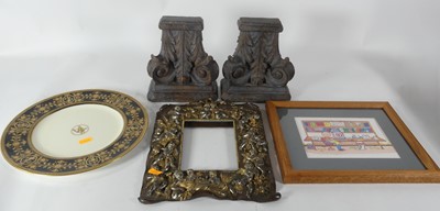 Lot 52 - A box of miscellaneous items, to include an...