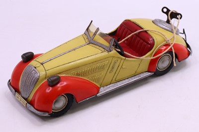 Lot 1850 - Distler of West Germany, 2 door tinplate and...