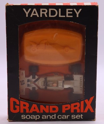 Lot 1274 - Corgi Toys, Yardley Grand Prix Soap and Car...