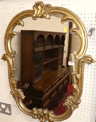 Lot 1340 - A late 19th century giltwood framed wall...