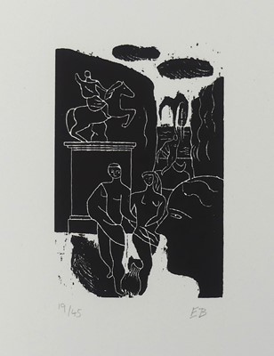 Lot 254 - Edward Burra (1905-1976) - Souvenir, woodcut,...