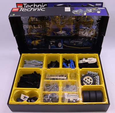 Lot 1806 - Lego Technic No.8880 Super Car Set housed in a...