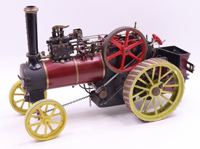 Lot 40 - 1-inch scale live steam traction engine, in...