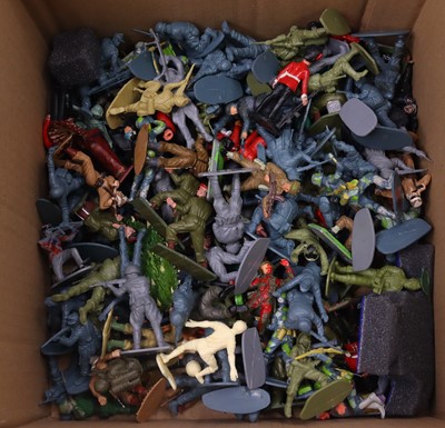 Lot 1788 - One box containing a quantity of mixed plastic...